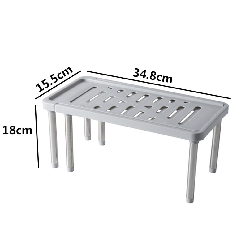 Adjustable Under Sink Organizer Expandable Kitchen Storage Rack