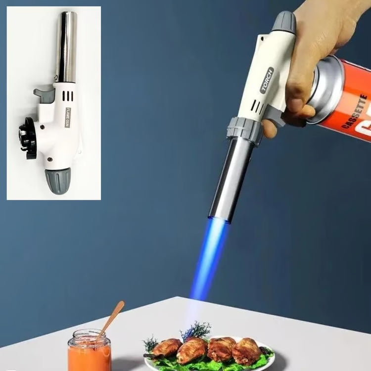 Portable Butane Gas Torch – Adjustable Flame Blowtorch for BBQ, Baking & General Heating
