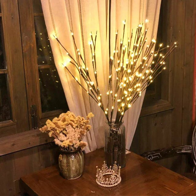 LED Willow Branch Lights – Elegant Lighted Branches for Home Decor