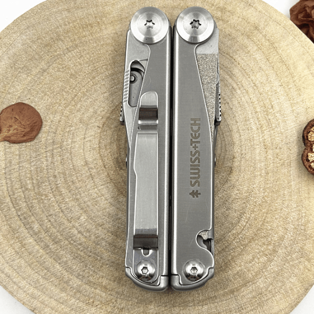Compact Folding Multi-Tool with Pliers, Blade, Screwdriver & Bottle Opener