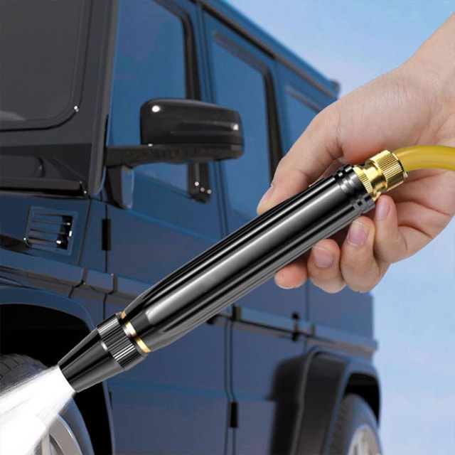 Adjustable Garden Hose Spray Gun for Watering, Car Washing & Outdoor Cleaning