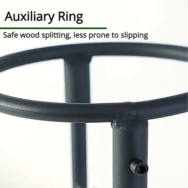 Portable Manual Wood Splitting Tool for Camping & Outdoor Use