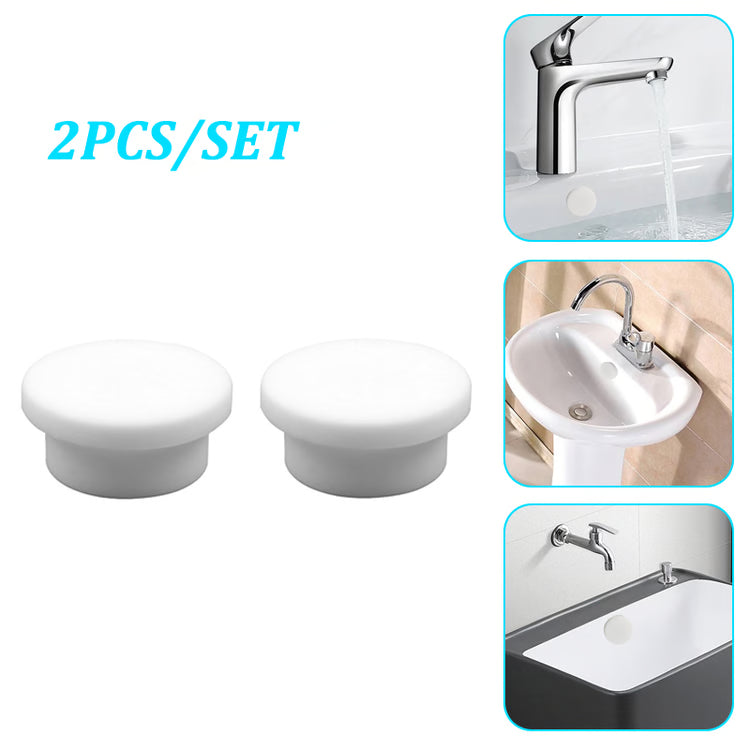 Universal Sink Overflow Ring Set – Leakproof Drain Plug Kit for Bathroom, Kitchen & Bathtub