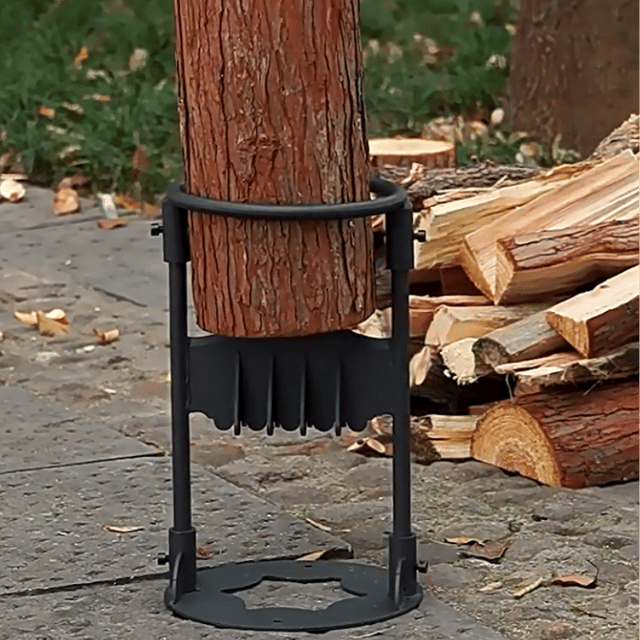 Portable Manual Wood Splitting Tool for Camping & Outdoor Use
