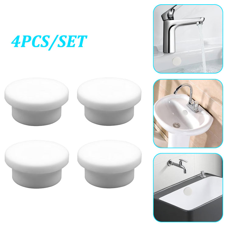 Universal Sink Overflow Ring Set – Leakproof Drain Plug Kit for Bathroom, Kitchen & Bathtub