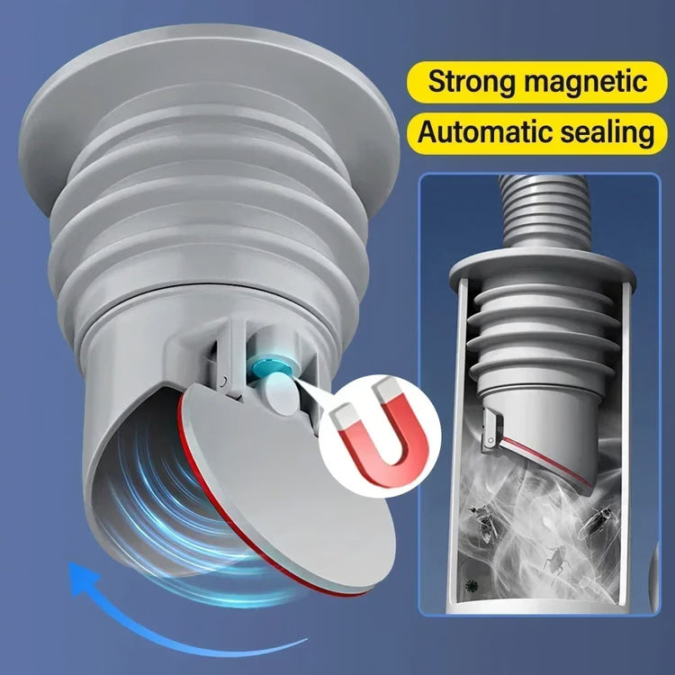 Silicone Drain Seal Ring – Anti-Odor Floor Drain Stopper for Bathroom, Shower & Sewer Pipes