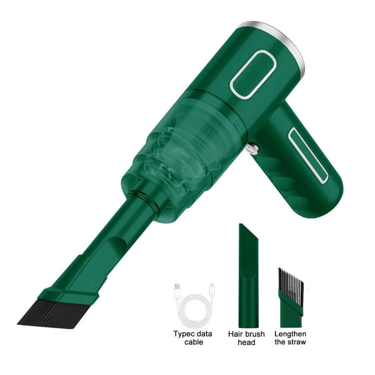 ABS Cordless Car Vacuum Cleaner – Portable High-Power Handheld Cleaning Machine