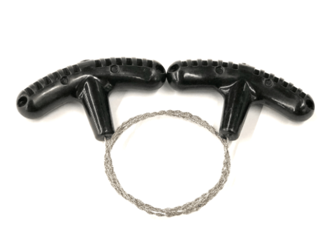 Portable Steel Rope Chain Saw for Camping, Hiking & Outdoor Wood Cutting