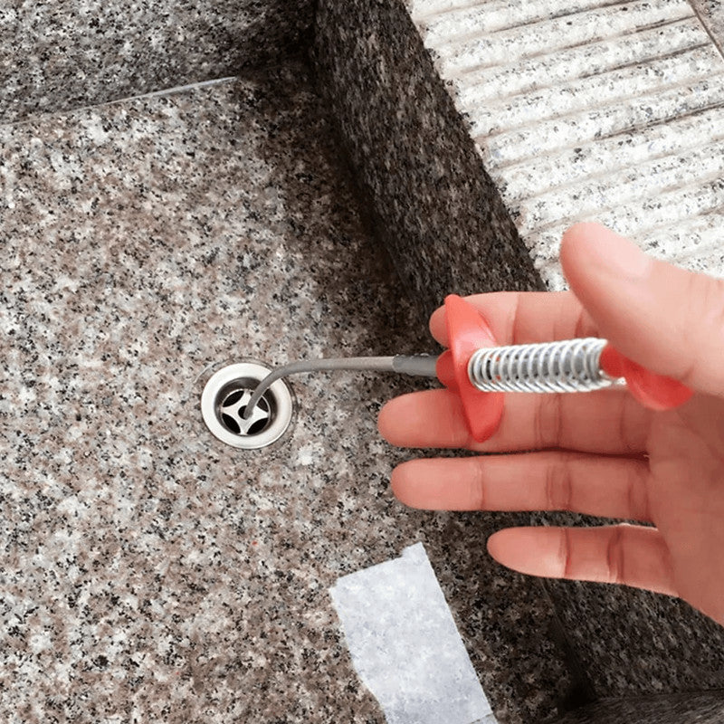 Metal Wire Drain Hose Cleaner