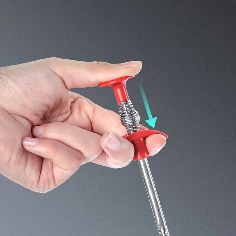 Metal Wire Drain Cleaning Tool – Flexible Pipe & Sink Clog Remover