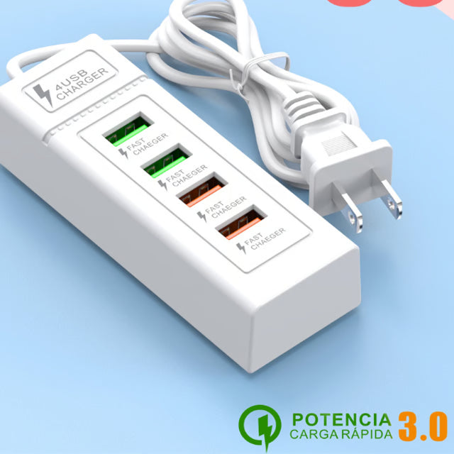 USB Power Strip PD Type C Fast Charging Wall Adapter Phone Power Charger