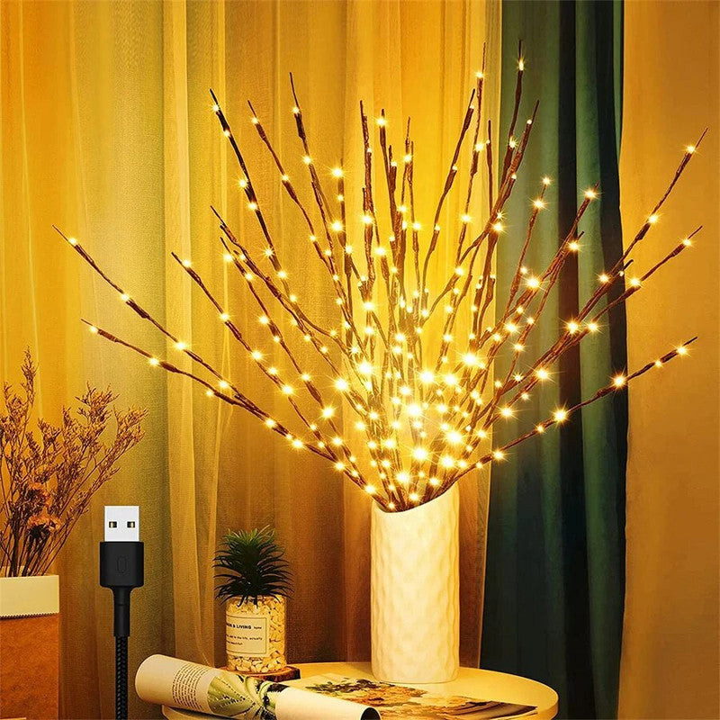 LED Willow Branch Lights – Elegant Lighted Branches for Home Decor