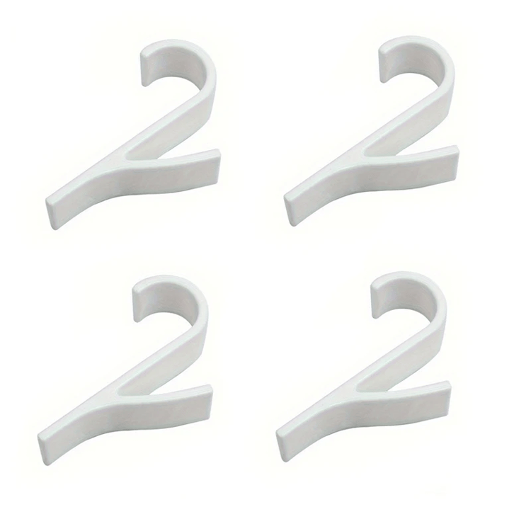 Multi-Purpose Radiator Hooks, Towel & Clothes Hangers, Coat and Scarf Storage Hooks, Bathroom and Home Organizer