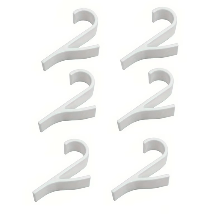 Multi-Purpose Radiator Hooks, Towel & Clothes Hangers, Coat and Scarf Storage Hooks, Bathroom and Home Organizer