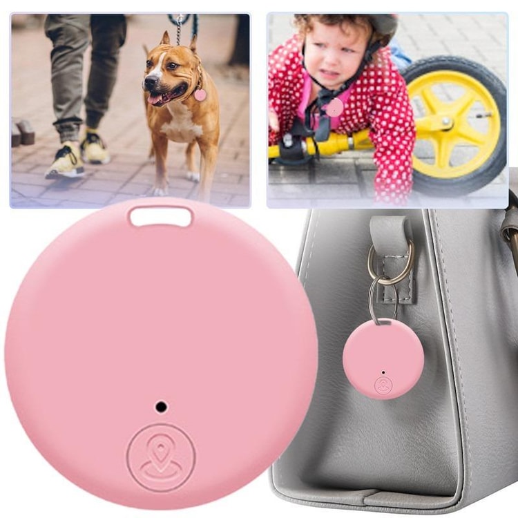 Smart Bluetooth GPS Tracker Tag for Pets Keys Wallet Anti Lost Finder Device