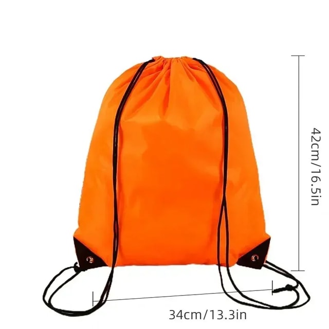 Portable Drawstring Backpack for Gym, Travel & Outdoor Use