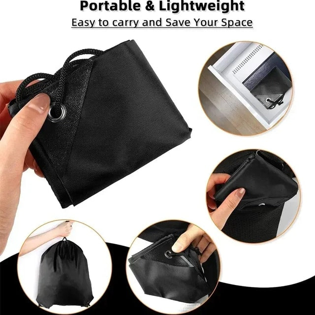 Portable Drawstring Backpack for Gym, Travel & Outdoor Use