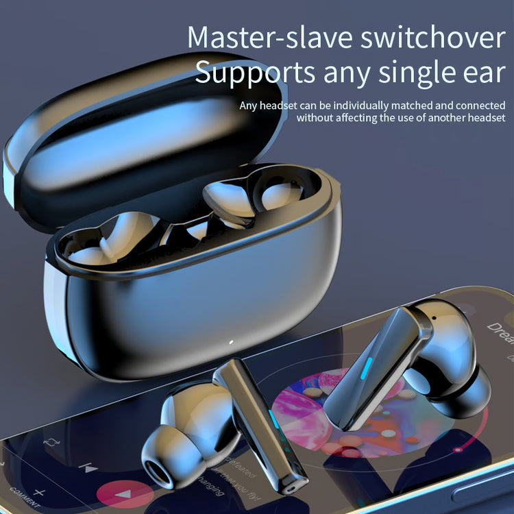 Hi-Fi Wireless Bluetooth Earbuds with Touch Controls, Noise Reduction &amp; Waterproof Design