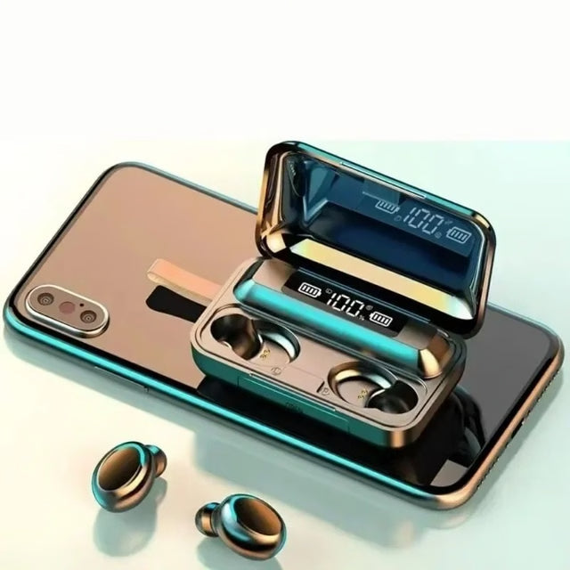 Wireless Sport Earbuds with Noise Reduction & Built-In Microphone