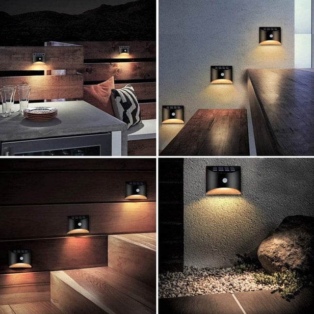 Outdoor Solar LED Motion Sensor Light for Garden, Yard & Pathway