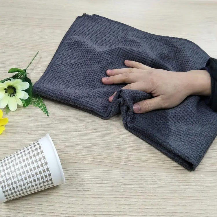 40×40cm Car Cleaning Towel – Super Absorbent Lint-Free Wash & Dry Cloth