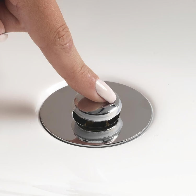 Pop-Up Bathroom Sink Drain Strainer – Removable Stainless Steel Hair Catcher & Drain Stopper