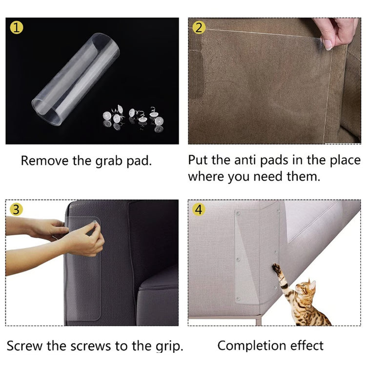 Transparent Pet Scratch Protector for Furniture