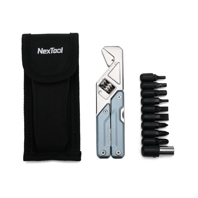Compact Folding Multi-Tool with Pliers, Screwdriver, Wrench & Utility Blade