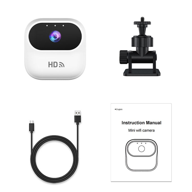 Home Security Camera Monitor, Mini Camera WiFi Smart, Surveillance Camera With Motion Tracking, Camcorders Video
