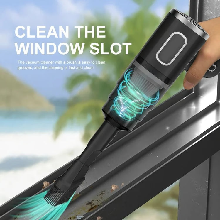 ABS Cordless Car Vacuum Cleaner – Portable High-Power Handheld Cleaning Machine