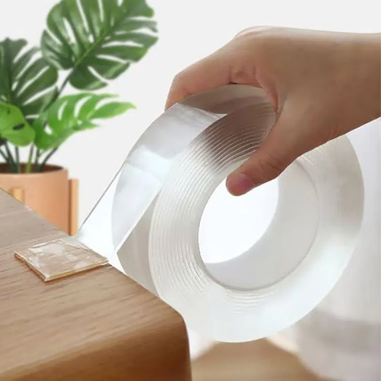Double-Sided Transparent Nano Tape – Removable Adhesive Mounting Tape