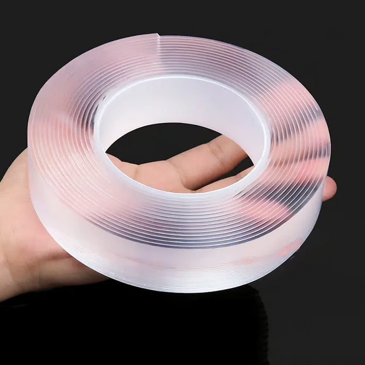 Double-Sided Transparent Nano Tape – Removable Adhesive Mounting Tape