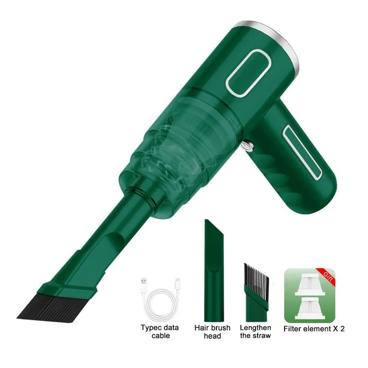 ABS Cordless Car Vacuum Cleaner – Portable High-Power Handheld Cleaning Machine