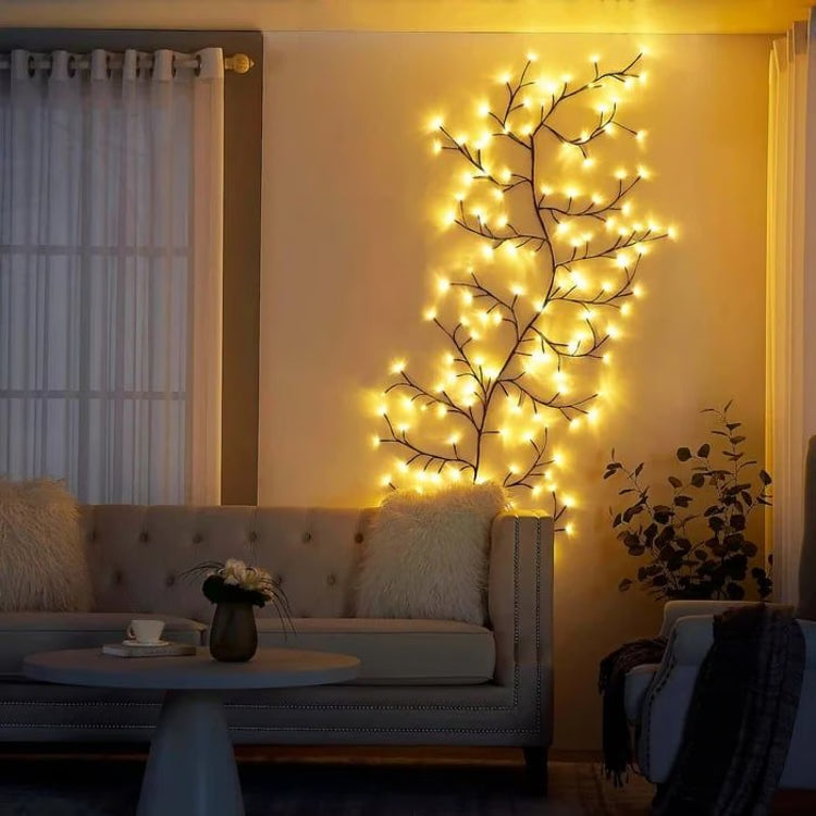 Shiny Willow LED Tree Branch Lamp, DIY Decorative Vine Light for Home Décor