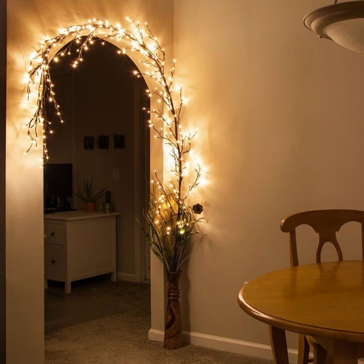 Shiny Willow LED Tree Branch Lamp, DIY Decorative Vine Light for Home Décor