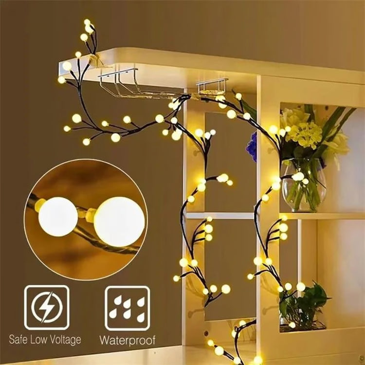 Shiny Willow LED Tree Branch Lamp, DIY Decorative Vine Light for Home Décor