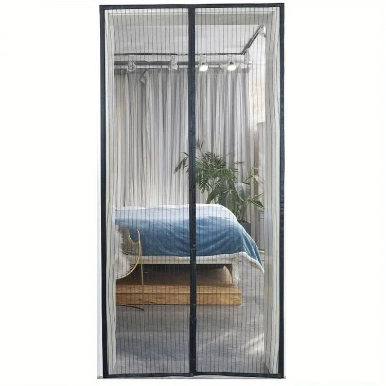 Magnetic Screen Door – Self-Closing Mesh Curtain for Insect Protection