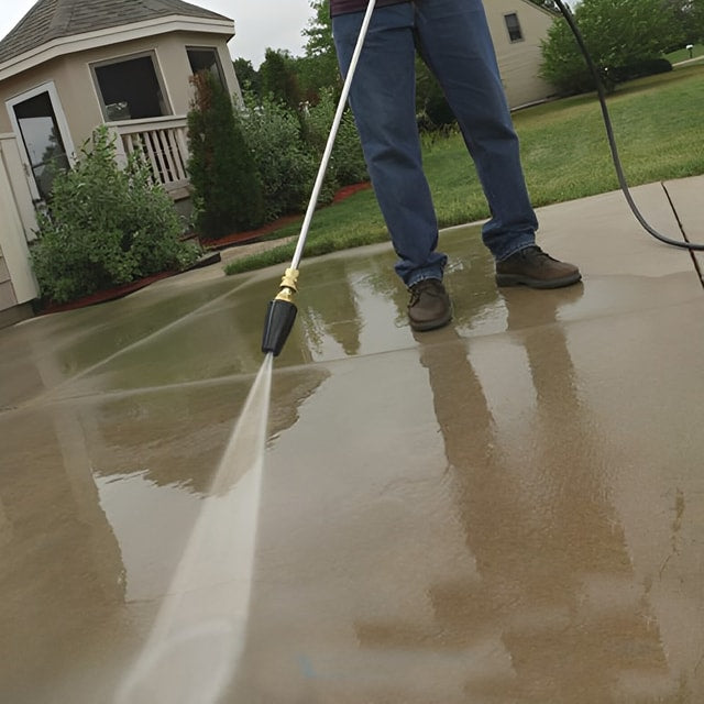 360° Rotating Turbo Nozzle for Pressure Washer Cleaning