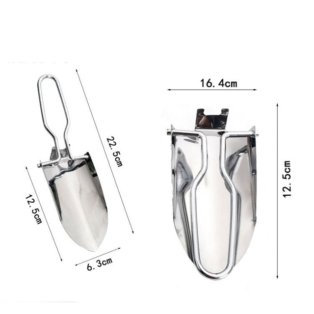 Compact Folding Gardening Shovel – Portable Multifunctional Garden Spade for Planting & Digging