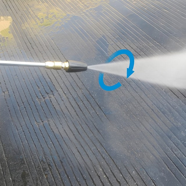 360° Rotating Turbo Nozzle for Pressure Washer Cleaning