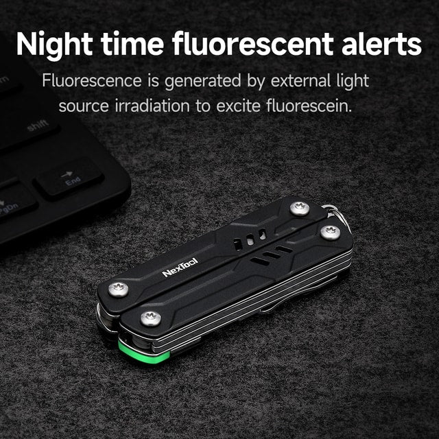 Compact Portable Multi-Tool Pliers with Scissors, Screwdrivers & Bottle Opener